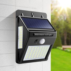 Luce solare ricaricabile del sensore di moto INSERITA/DISINSERITA automaticamente per il giardino all'aperto